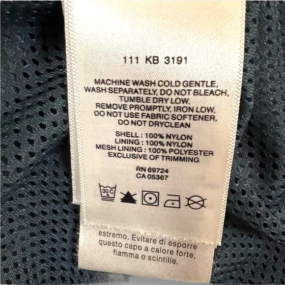 Boys Columbia Windbreaker Trainer Rain Lightweight Jacket Size 14/16 Like New - Picture 5 of 5